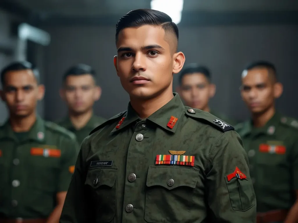 Popular Haircuts in the Indian Army