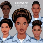 Military Hairstyles for Female Air Force Personnel